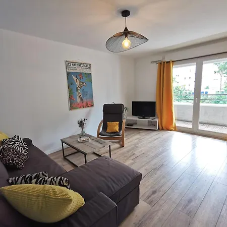 Le Colibri - Appartement Avec Balcon Et Parking Ναντ